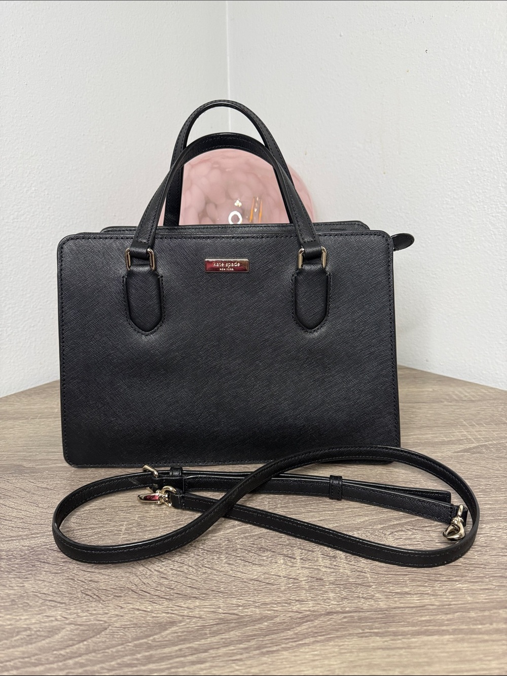 Kate Spade New York Black Laurel Way Reese Satchel